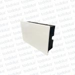 Caja de Paso Emb Plastico 200x300x80mm Blanco c/ Tapa