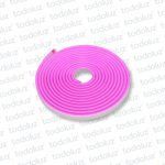 Manguera Led Neon 6mm Luz Rosada 12Vdc IP65 (x.Rollo/5m)