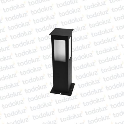 Poste Negro Ventana 4C Vd. Satin. 1*E27 400mm (58.031)