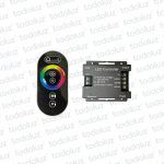 Controlador p/ Led Multicolor (RGB) 18A 12Vdc c/ Control Panel Tactil