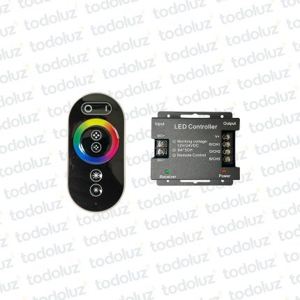Controlador p/ Led Multicolor (RGB) 18A 12Vdc c/ Control Panel Tactil