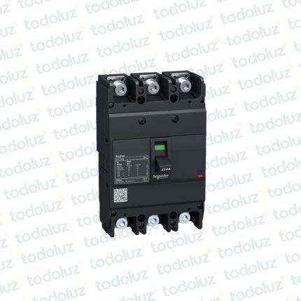 Interruptor Automatico en Caja Moldeada Fijo 3P 250A 25ka 380Vac Schneider
