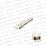 Tira Bornera 3A 4mm² (x.tira/12bornes)