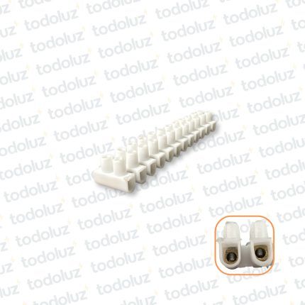Tira Bornera 3A 4mm² (x.tira/12bornes)