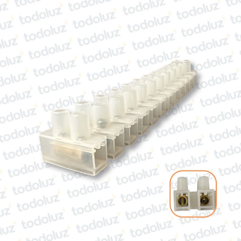 Tira Bornera 100A 40mm² (x.tira/12bornes)