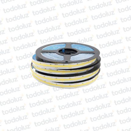 Cinta Led 8mm COB Luz Calida (COB) 12W/m 12Vdc (x.Rollo/5mts)