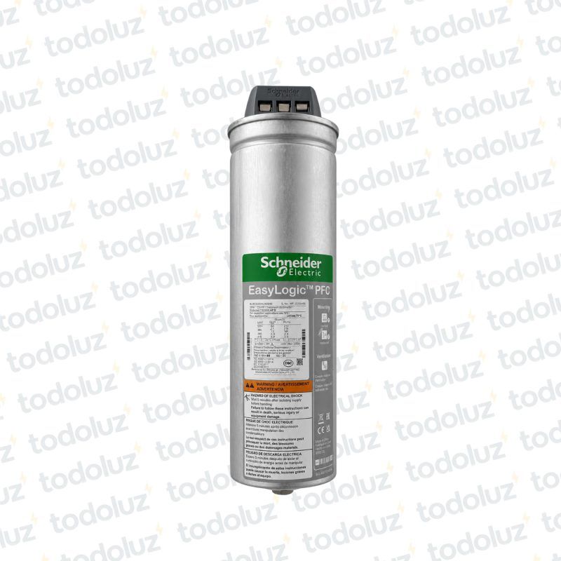 Capacitor Trifasico 20kVAR 400Vac Schneider