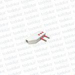 Ficha Macho Universal 90° 10A 250V Reversible Conatel