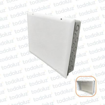 Caja de Paso Emb Plastico 320x420x850mm Blanco