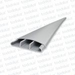 Cablecanal p/ Piso 75x17mm Gris (x.tira/2m)