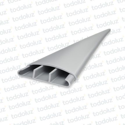 Cablecanal p/ Piso 75x17mm Gris (x.tira/2m)