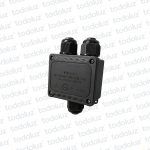 Caja p/ Empalme 66x82x40mm 3 Entradas Tipo "Y" IP68