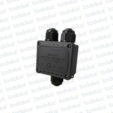 Caja p/ Empalme 66x82x40mm 3 Entradas Tipo "Y" IP68