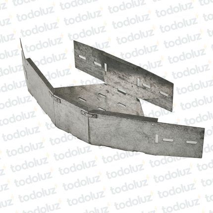 Curva Horizontal p/ Bandeja Portacable T. Ranurado 200x100mm Cominsa (Liquidacion)
