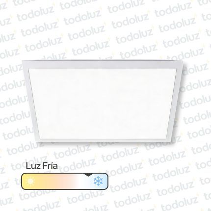 Panel Led p/ Embutir Cuadrado 34W 4260lm Luz Fria 6500°k 605x605mm (Ref.60x60) Philips
