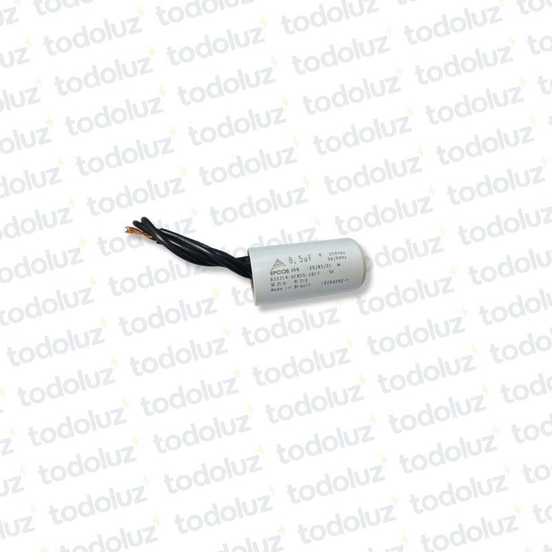 Capacitor de Partida para Motor 8.5mf 250Vac Epcos