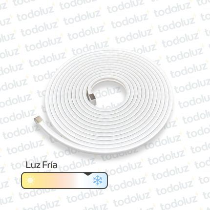 Manguera Led Neon 6mm Luz Fria 12Vdc IP65 (x.Rollo/5m)