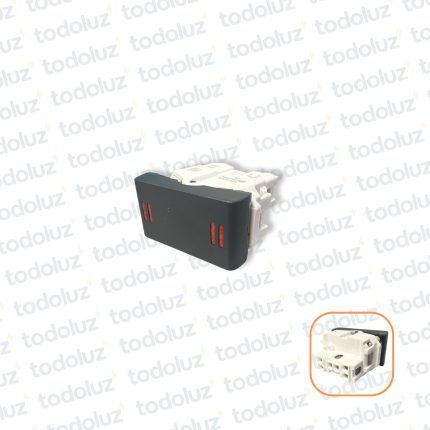 Mod. Int. Combinacion 16A 250V D. Grafito Conatel