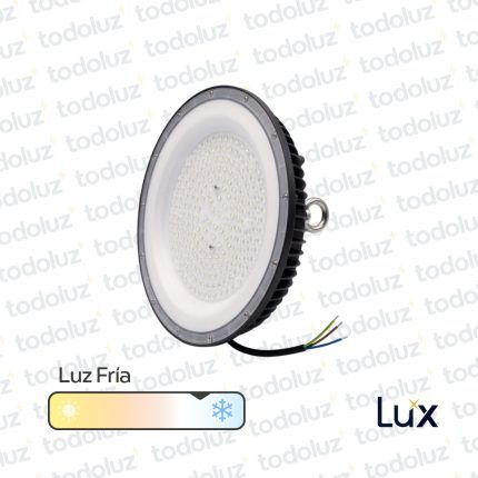 Luminaria Led UFO Alta Potencia 150W 15000lm Luz Fria 6500°k IP65 220Vac MG Lux