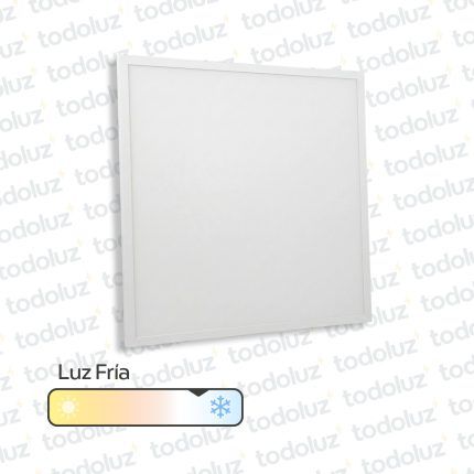 Panel Led Cuadrado p/ Embutir 40W Luz Fria 6500°k 595x595mm (Ref.60x60)