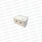 Mod. Tomacte. Universal 15/16A 250V D. Blanco Conatel