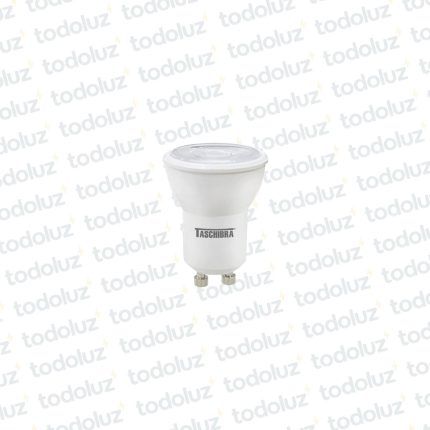 Lamp. Led Mini Dicroica MR11 3.5W 210lm 36° GU10 Luz Fria 6500°k 220Vac Taschibra