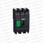 Interruptor Automatico en Caja Moldeada Fijo 3P 200A 25ka 380Vac Schneider