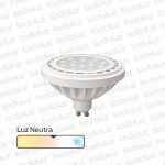 Lamp. Led AR111 15W 1200lm 36° GU10 Luz Neutra 4000°k 220Vac