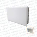 Caja de Paso Emb Plastico 250x420x850mm Blanco