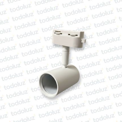 Cabezal Blanco p/ Riel 1*GU10 (52.188)