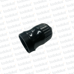 Portalampara E27 Plastico Colgante Negro 2A 250V