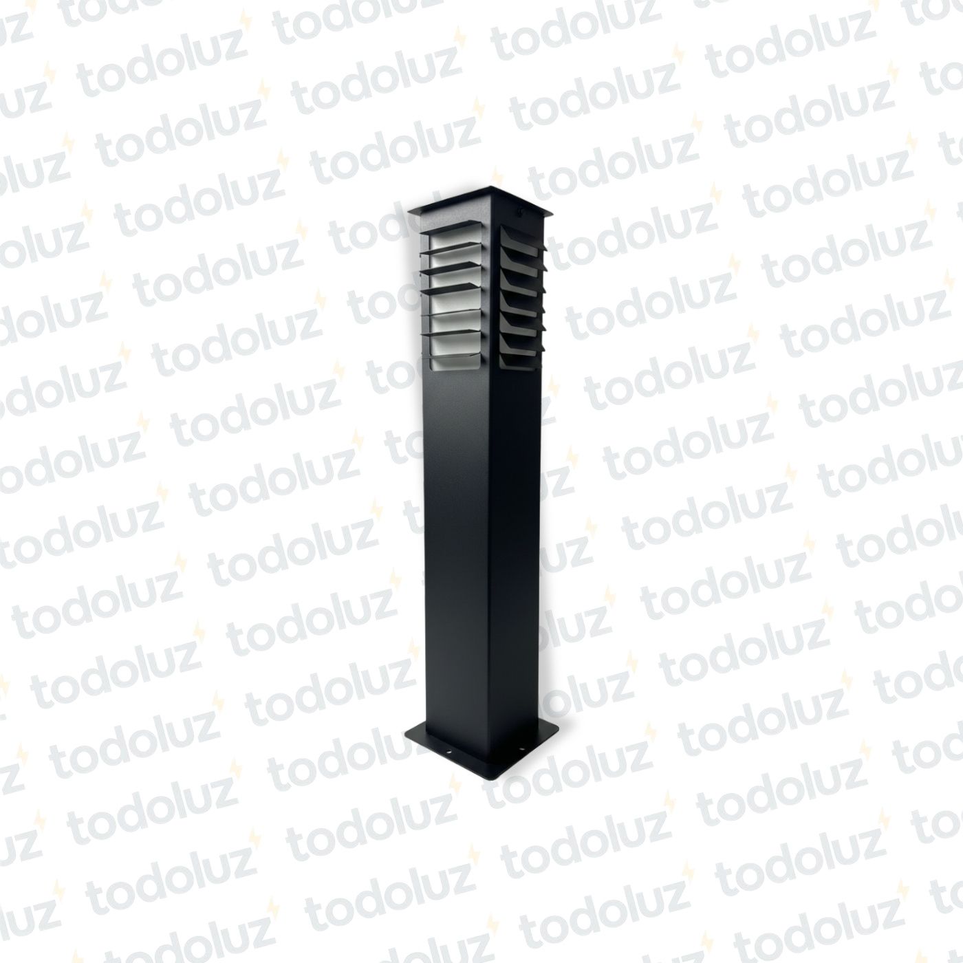 586bba2d-9a37-4f77-9002-5a9a201e97ad-13081-1.jpg Poste Negro Ventana 4C Vd. Satinado c/ Rendijas 1*E27 600mm (58.035)