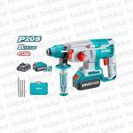 Rotomartillo SDS+ 26mm 20V en Maletin (2 Bateria 4.0Ah + 1 Cargador) Industrial Total (Promo Especial)