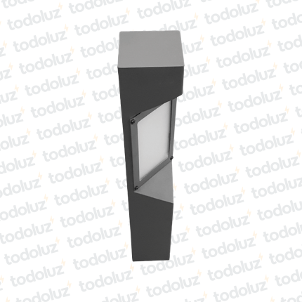 Poste Gris Ventana Intermedia 2*G9 600mm (58.008)(Liquidacion)