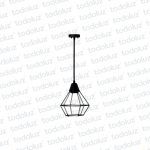 Colgante Estilo Vintage Mini Diamante 1*E27 (54.1043)