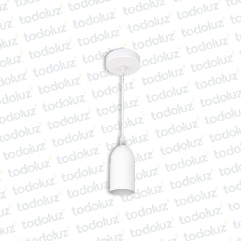 Colgante Simple Vintage Color Blanco 1*E27 (54.338)