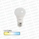 Lamp. Led Bulbo 5W 450lm E27 Luz Calida 3000°k 220Vac Vivion
