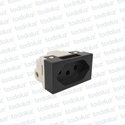 Mod. Tomacte. Padron Brasilero 10A 250V D. Grafito Conatel