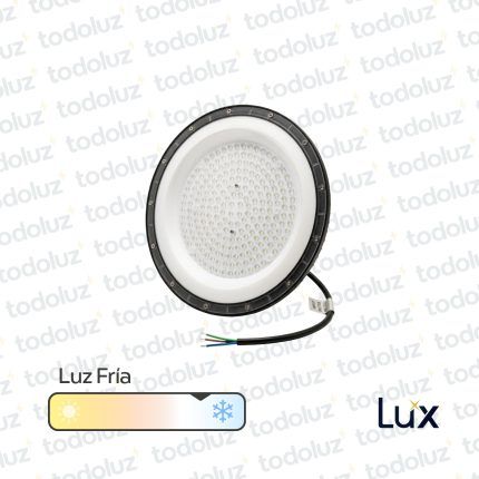 Luminaria Led UFO Alta Potencia 100W 10000lm Luz Fria 6500°k IP65 220Vac MG Lux