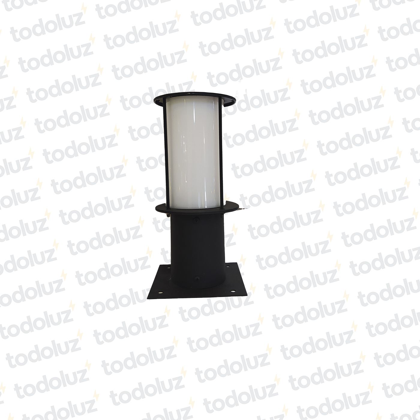 8733-interno-5e74470ce0f14b8c8a704b85483ba48e-1.jpeg Poste Negro Cilindrico c/ Acrilico 1*E27 250mm (58.016)
