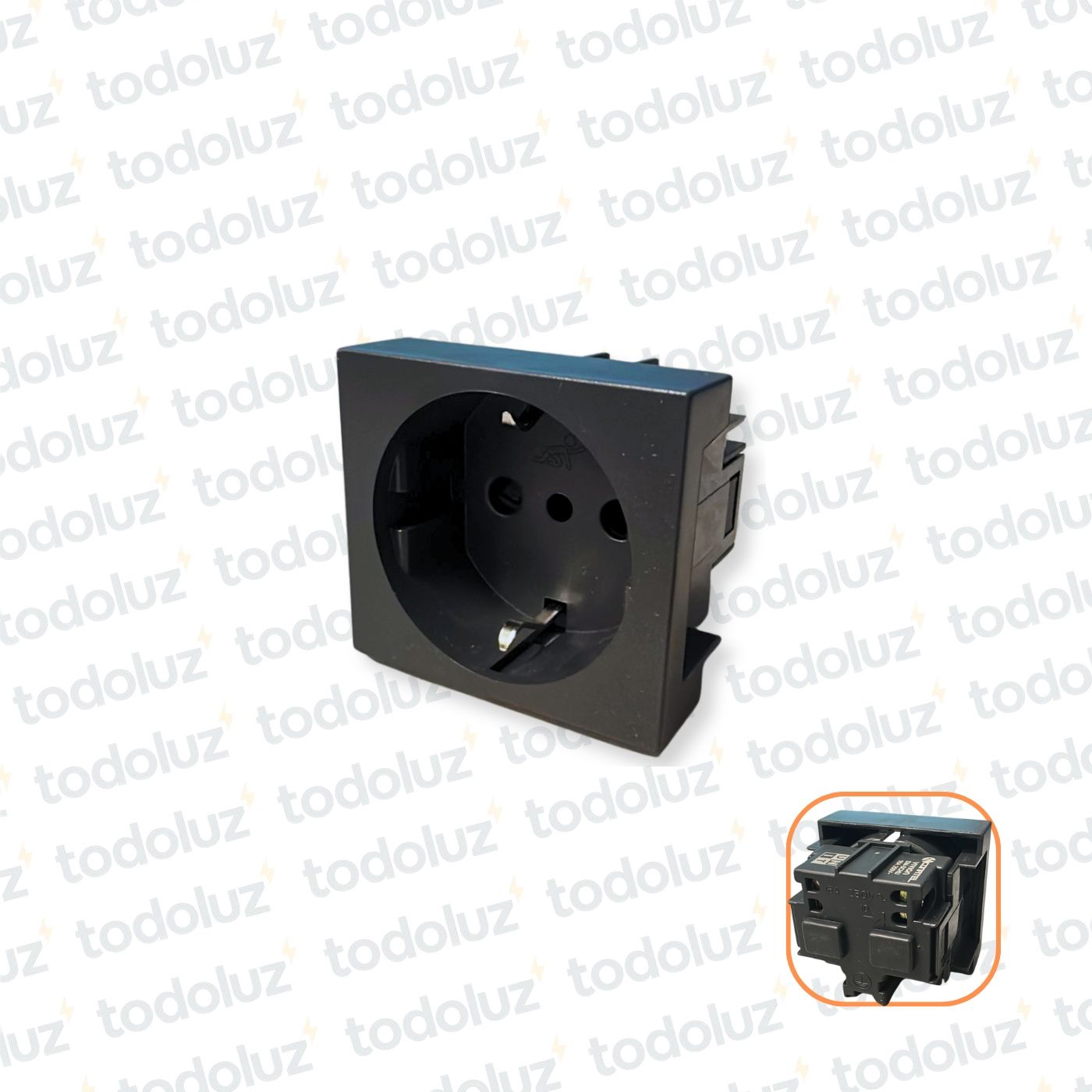 8ff59b87-1e55-4c73-91b9-707919f6fe2c-1288.jpg Mod. Tomacte. Schuko 16A 250V D. Grafito Conatel
