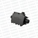 Caja p/ Empalme 66x82x40mm 3 Entradas Tipo "T" IP68