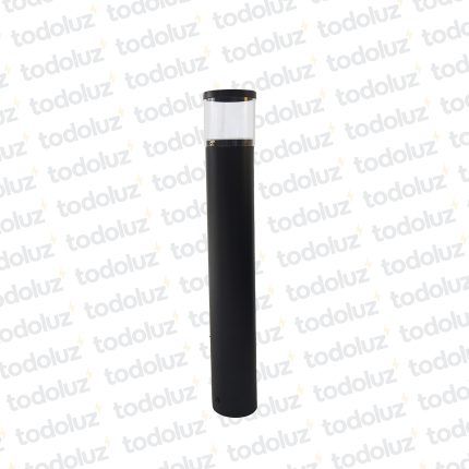 Poste Negro c/ Visor Cilindrico Acrilico Transp. 1*GU10 510mm (58.018)