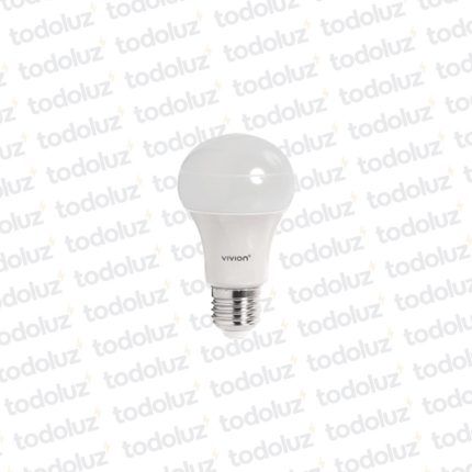 Lamp. Led Bulbo 5W 450lm E27 Luz Calida 3000°k 220Vac Vivion