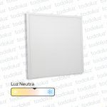 Panel Led Cuadrado p/ Embutir 40W Luz Neutra 4000°k 595x595mm (Ref.60x60)