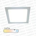 Panel Led Cuadrado p/ Embutir 40W Luz Fria 6500°k 595x595mm (Ref.60x60)