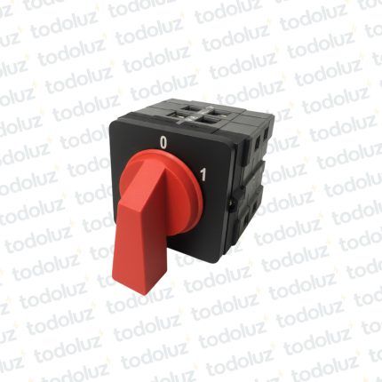 Interruptor Embutir Tipo Selector 3P On/Off 63A (0-1) Elibet