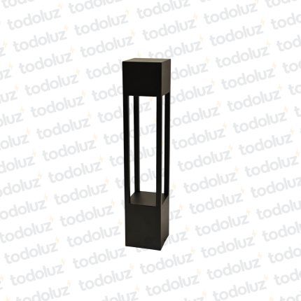 Poste Negro c/ Abertura Central 1*GU10 600mm (58.030)