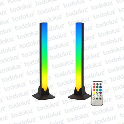 Luminaria Torre Doble p/ PC con control (56.259)