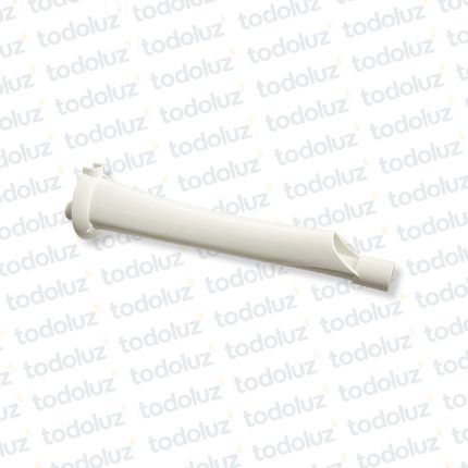 Brazo PVC p/ Ducha 30cm Blanco Econ. Lorenzetti